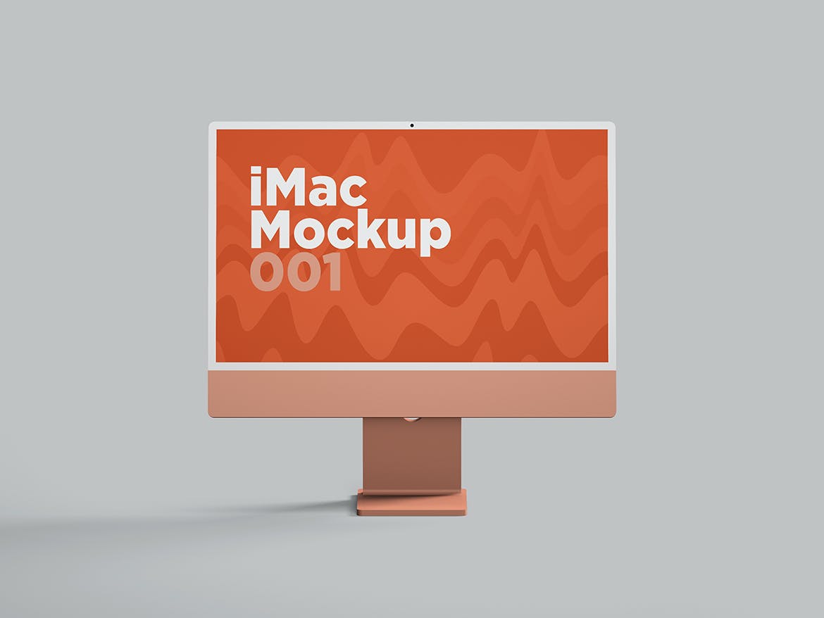 iMac一体式电脑样机模板v1 iMac Mockup 001 样机素材 第3张