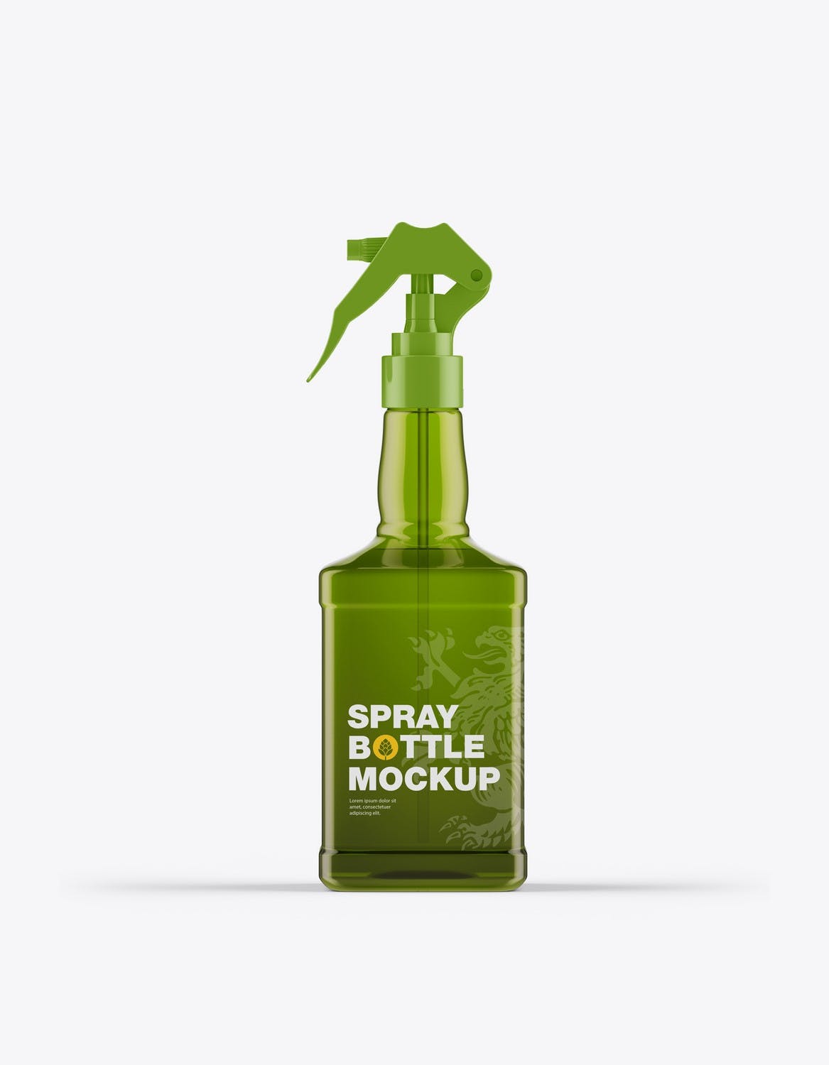 玻璃喷雾瓶包装设计样机 Pack Glass Spray Bottles Mockup 样机素材 第4张