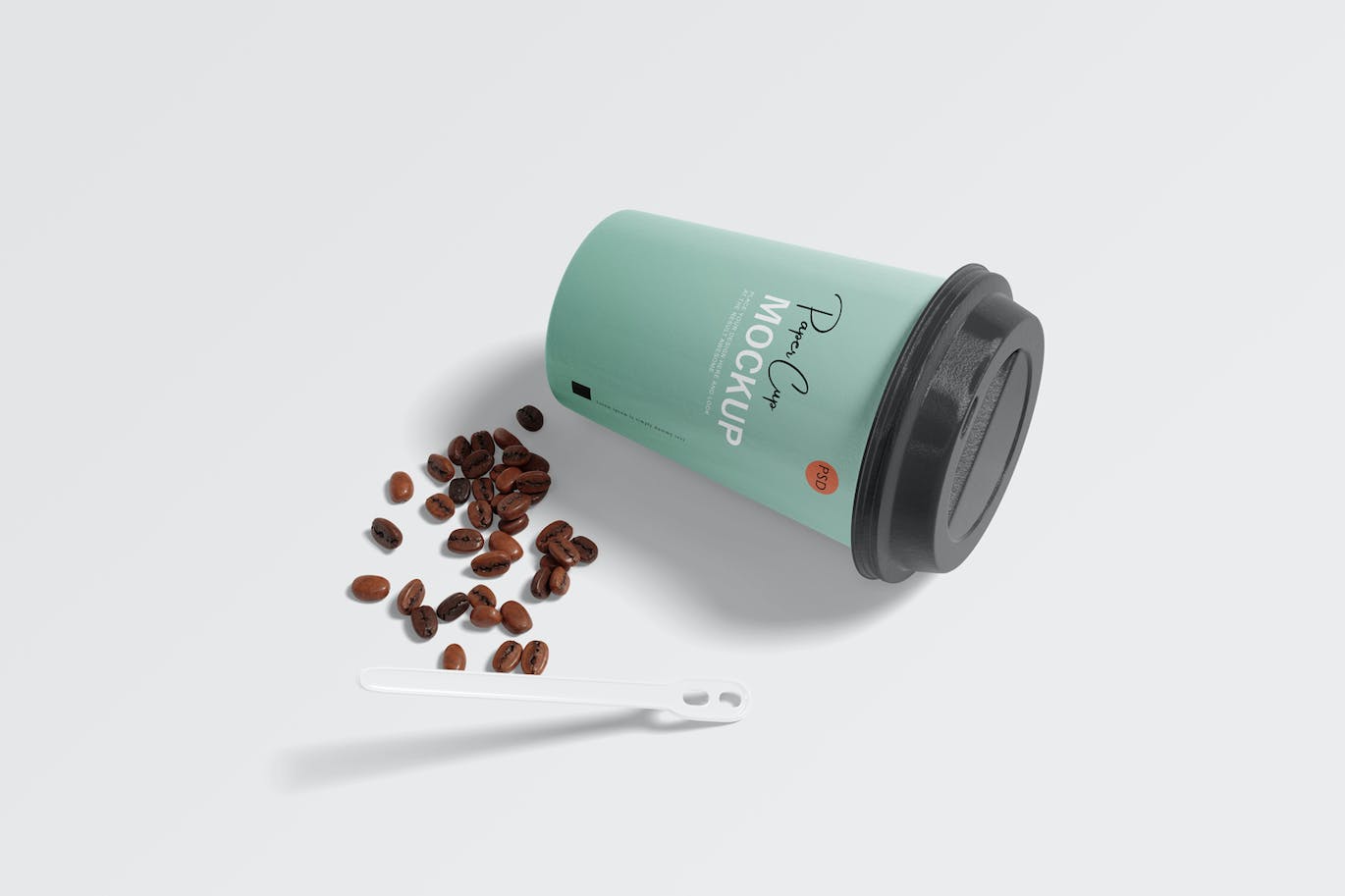 纸咖啡杯品牌设计样机 Paper coffee cup mockup 样机素材 第6张