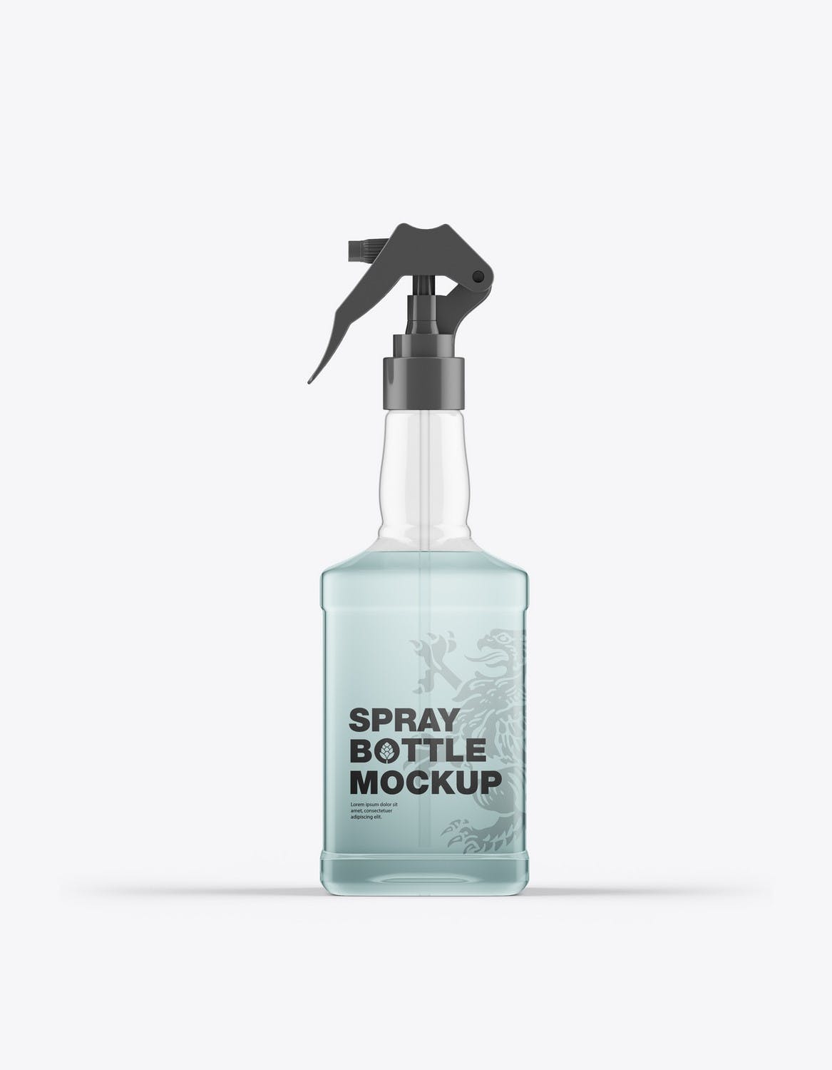 玻璃喷雾瓶包装设计样机 Pack Glass Spray Bottles Mockup 样机素材 第8张