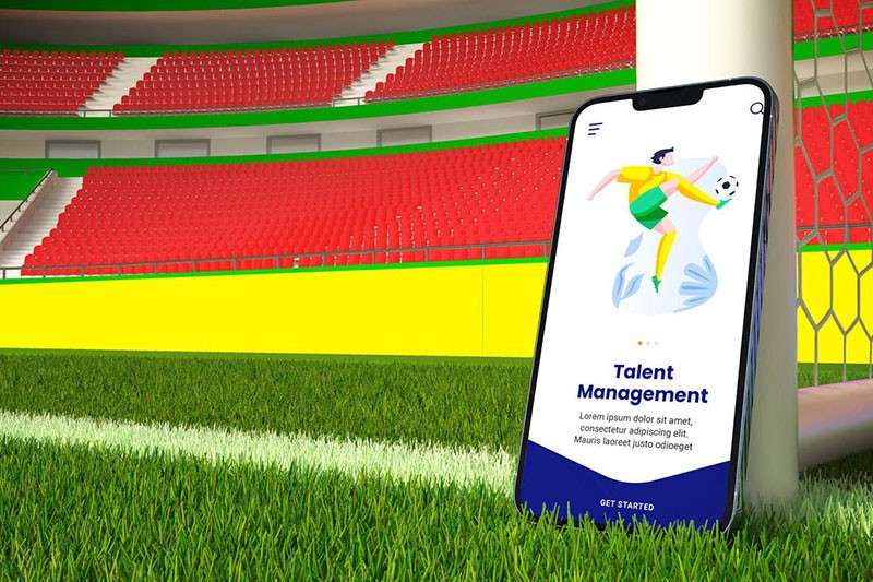 世界杯主题手机样机PSD模板 样机素材 第4张