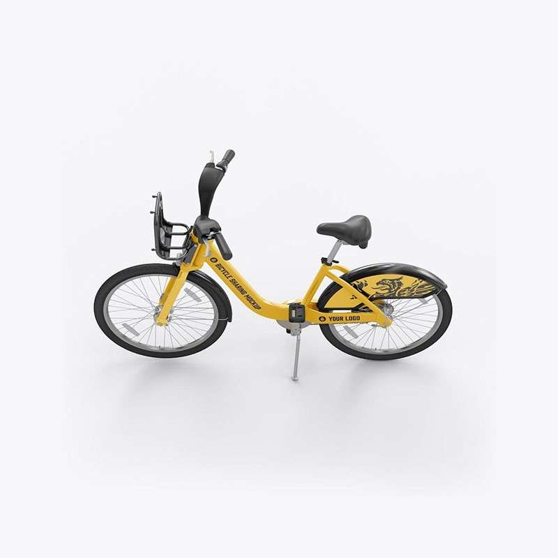 自行车共享单车设计展示样机PSD 样机素材 第5张