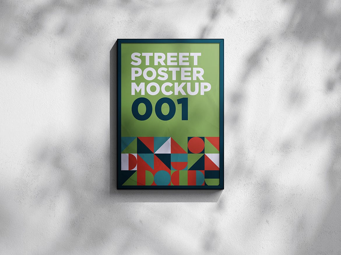街道框架海报样机模板v1 Street Poster Mockup 001 样机素材 第9张