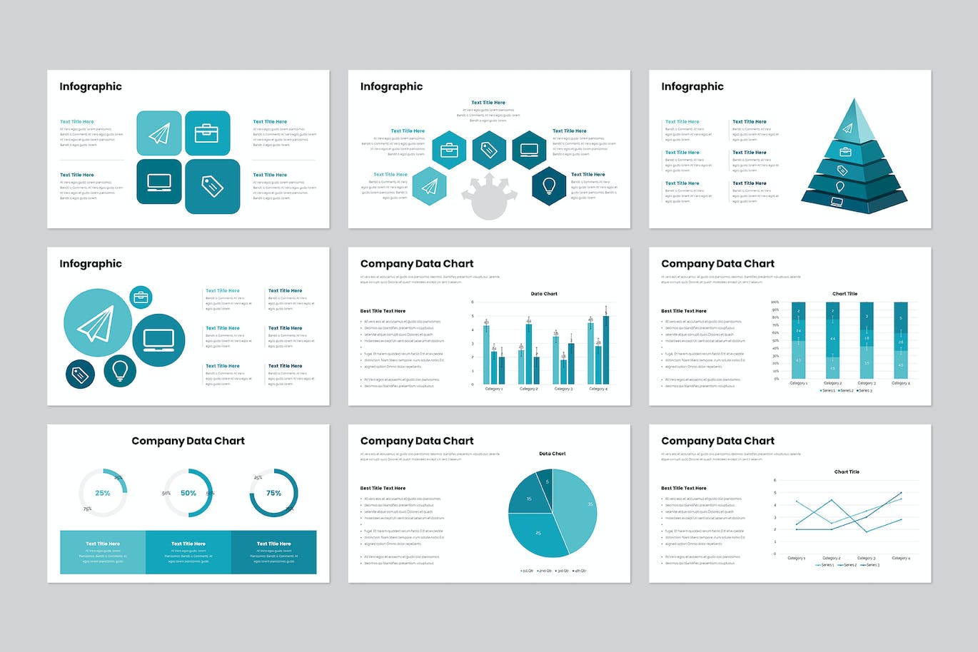 企业计划方案PPT演示幻灯片模板 Business Plan PowerPoint Template 幻灯图表 第12张