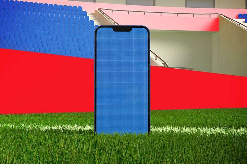 世界杯主题手机样机PSD模板 样机素材 第5张