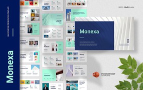 企业文化介绍Powerpoint模板下载 Monexa – Business Powerpoint Template