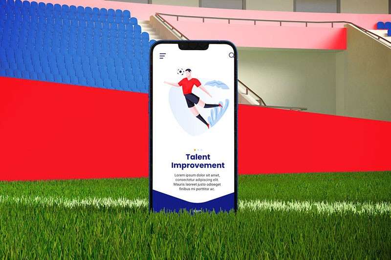 世界杯主题手机样机PSD模板 样机素材 第6张