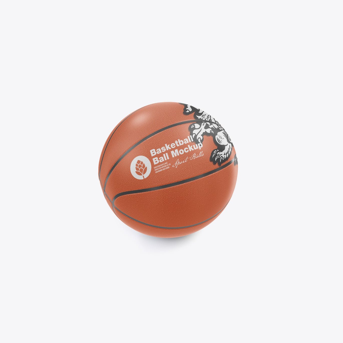 篮球运动品牌设计样机 Basketball Ball Mockup 样机素材 第7张