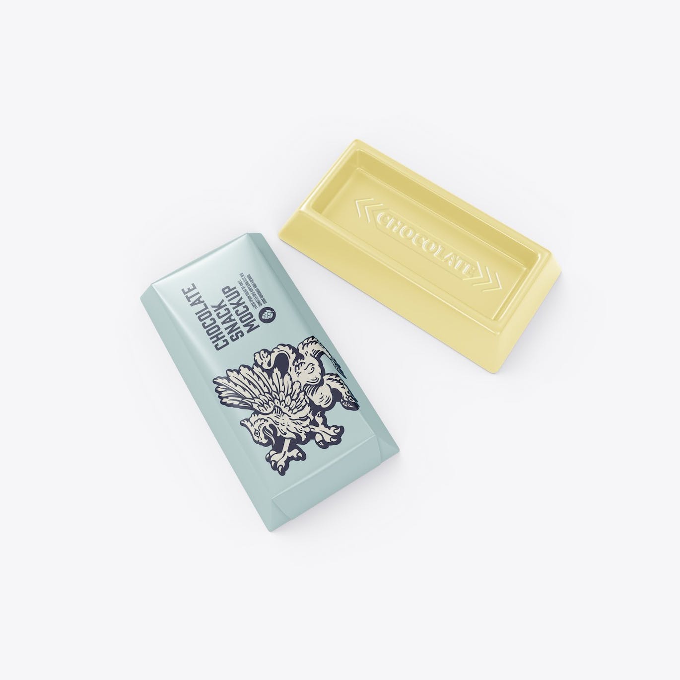 巧克力零食小包装设计样机模板 Small Pack Chocolates Mockup 样机素材 第5张