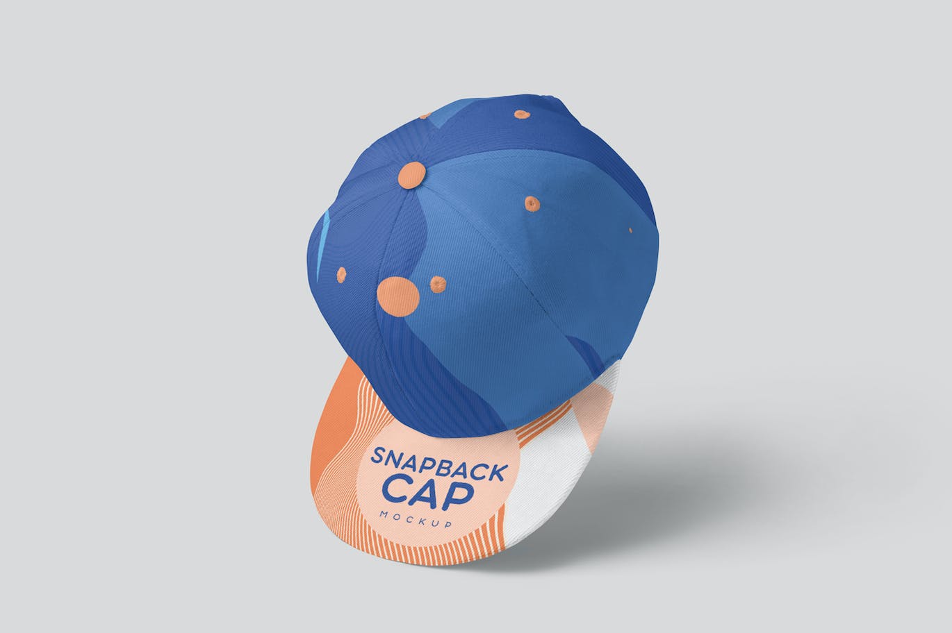 棒球帽运动品牌设计样机 Snapback Cap Mockups 样机素材 第5张