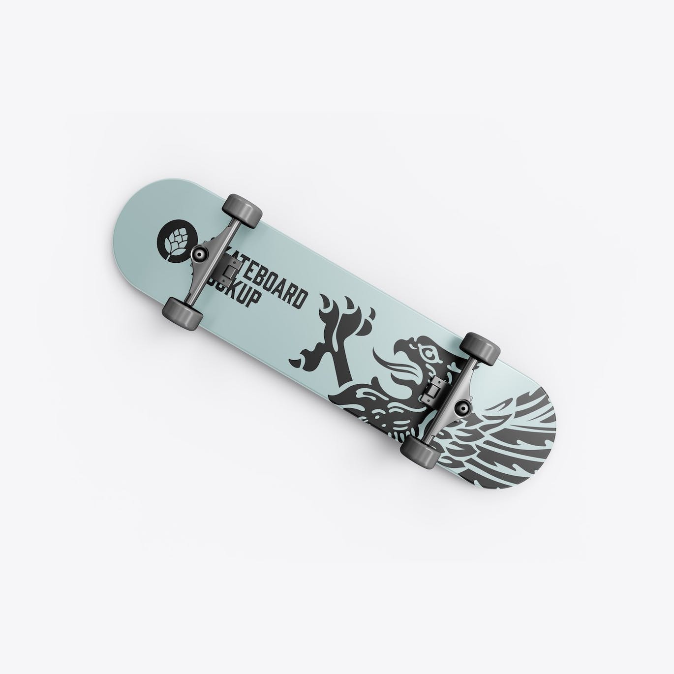 骑行滑板品牌设计样机 Skateboard Mockup 样机素材 第2张
