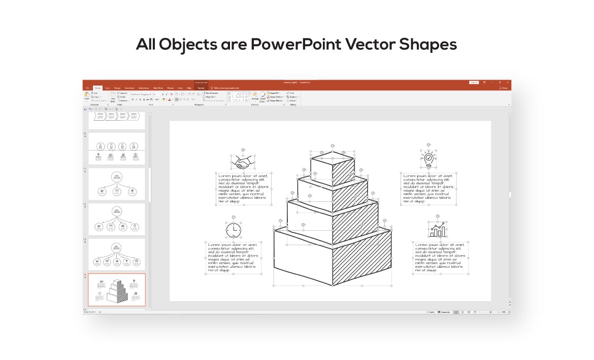 涂鸦动画图表幻灯片演示PPT模板 Doodle Animated PowerPoint Infographics 幻灯图表 第2张