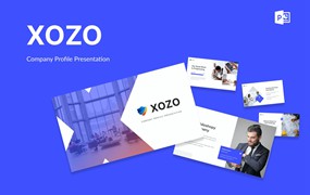 公司简介PowerPoint演示模板 Xozo – Company Profile Presentation PowerPoint