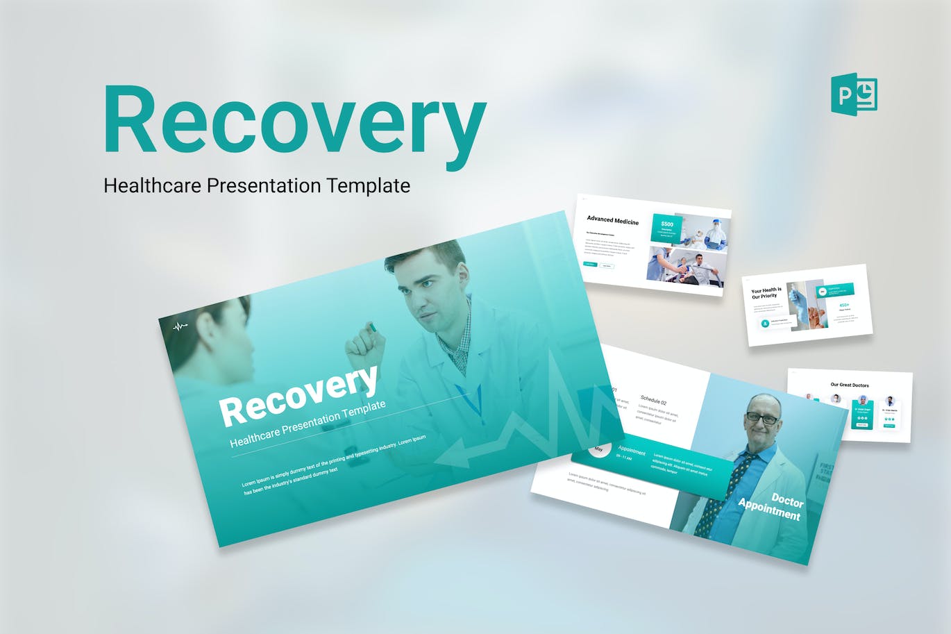 医疗保健PPT演示文稿 Recovery – Healthcare PowerPoint Presentation 幻灯图表 第1张