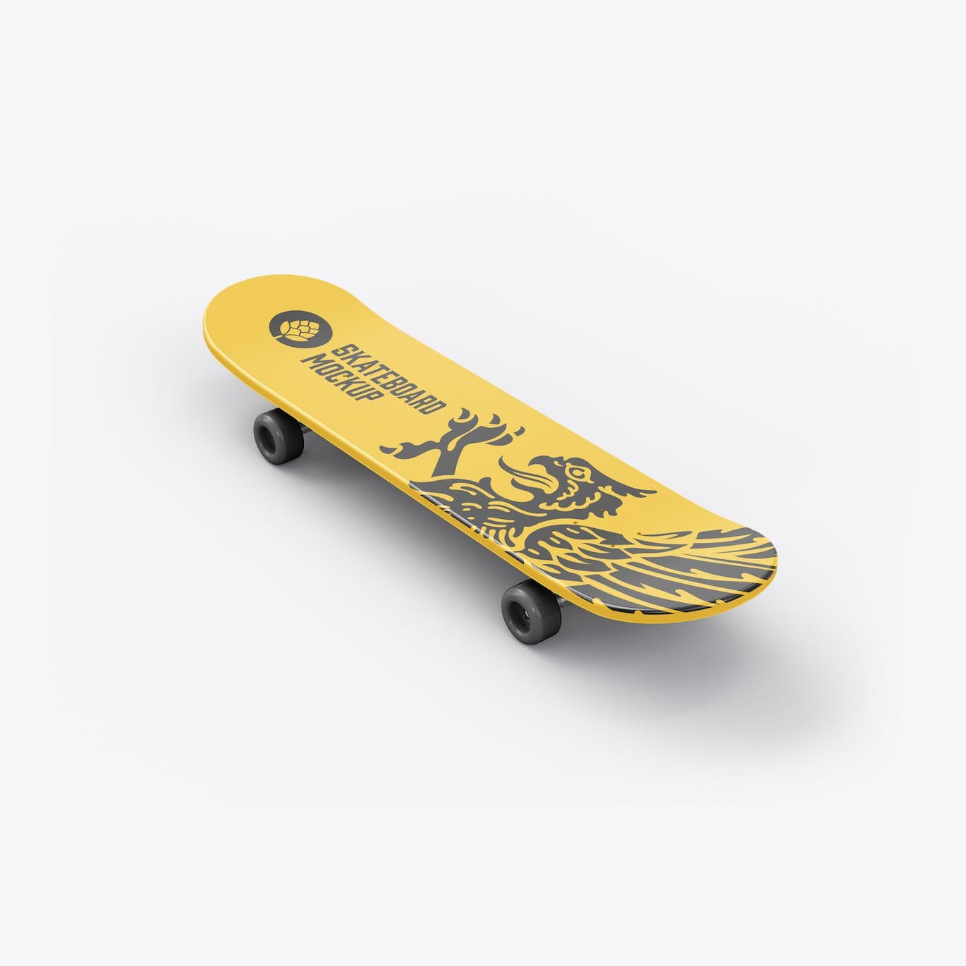 骑行滑板品牌设计样机 Skateboard Mockup 样机素材 第9张