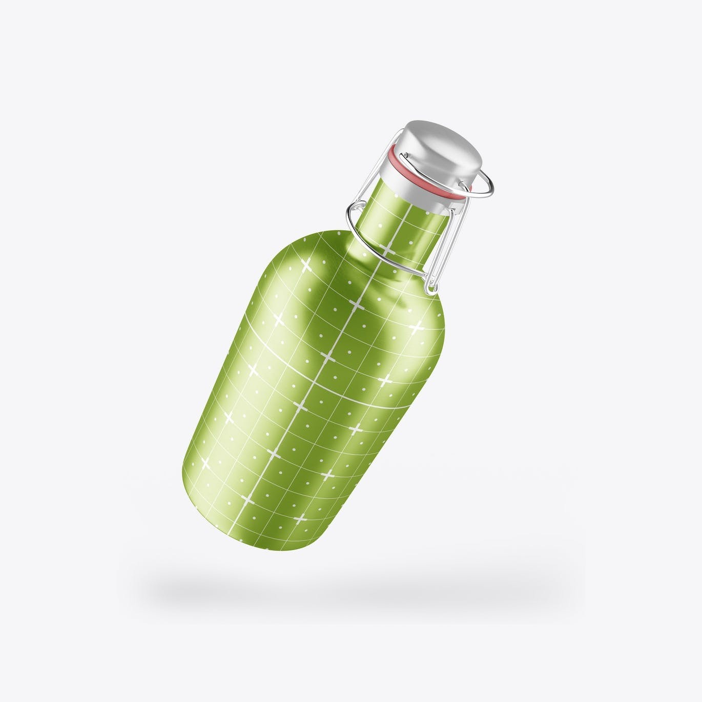 金属热水瓶包装设计样机 Thermo Bottle Mockup 样机素材 第10张