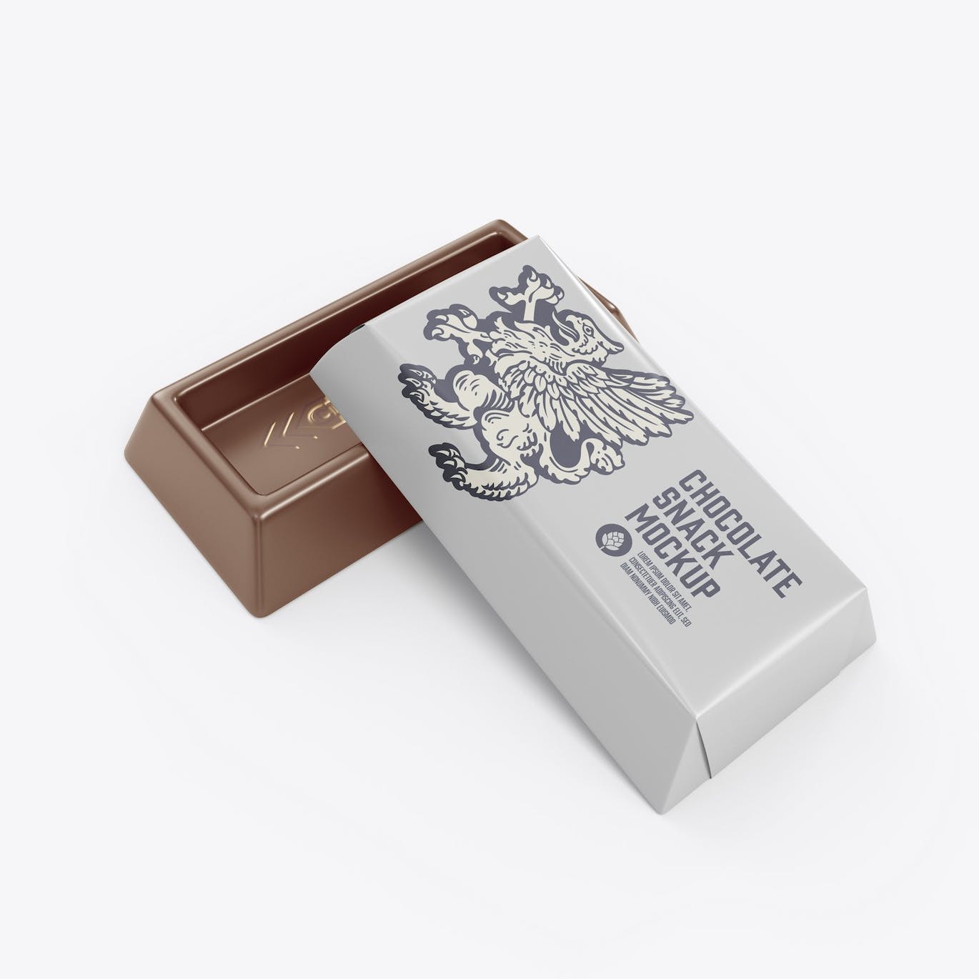 巧克力零食小包装设计样机模板 Small Pack Chocolates Mockup 样机素材 第6张