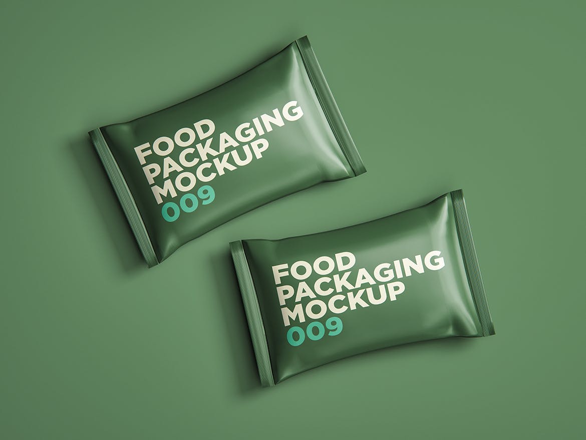 零食袋食品包装设计样机v9 Food Packaging Mockup 009 样机素材 第3张