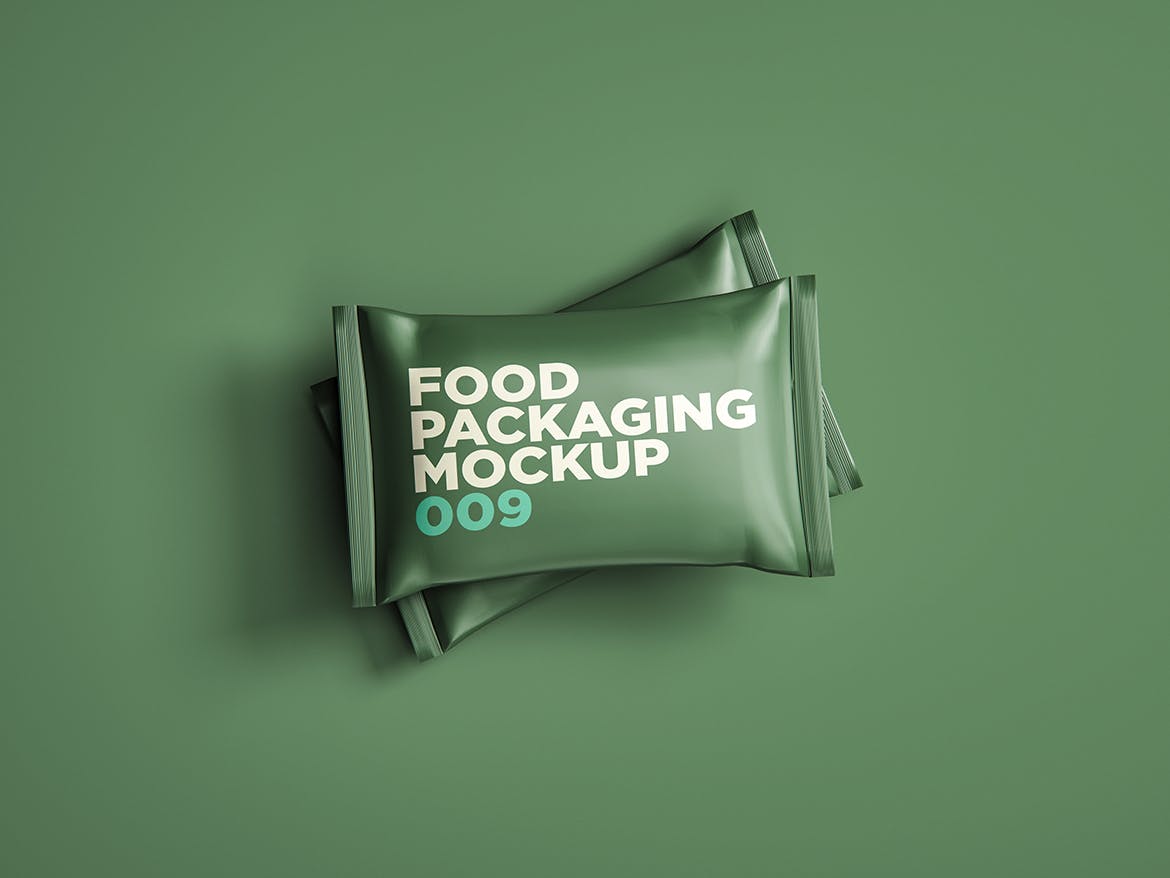 零食袋食品包装设计样机v9 Food Packaging Mockup 009 样机素材 第4张