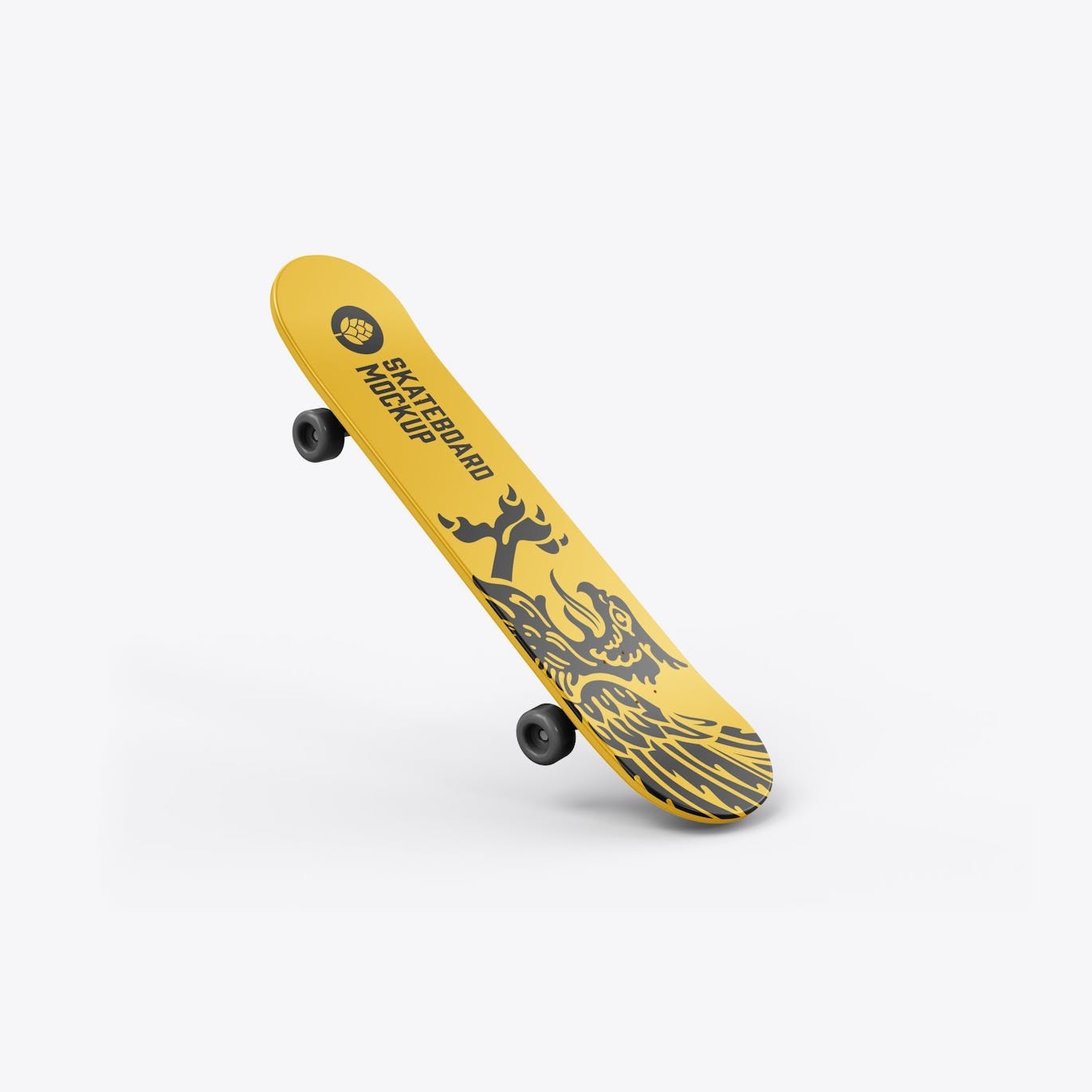 骑行滑板品牌设计样机 Skateboard Mockup 样机素材 第10张