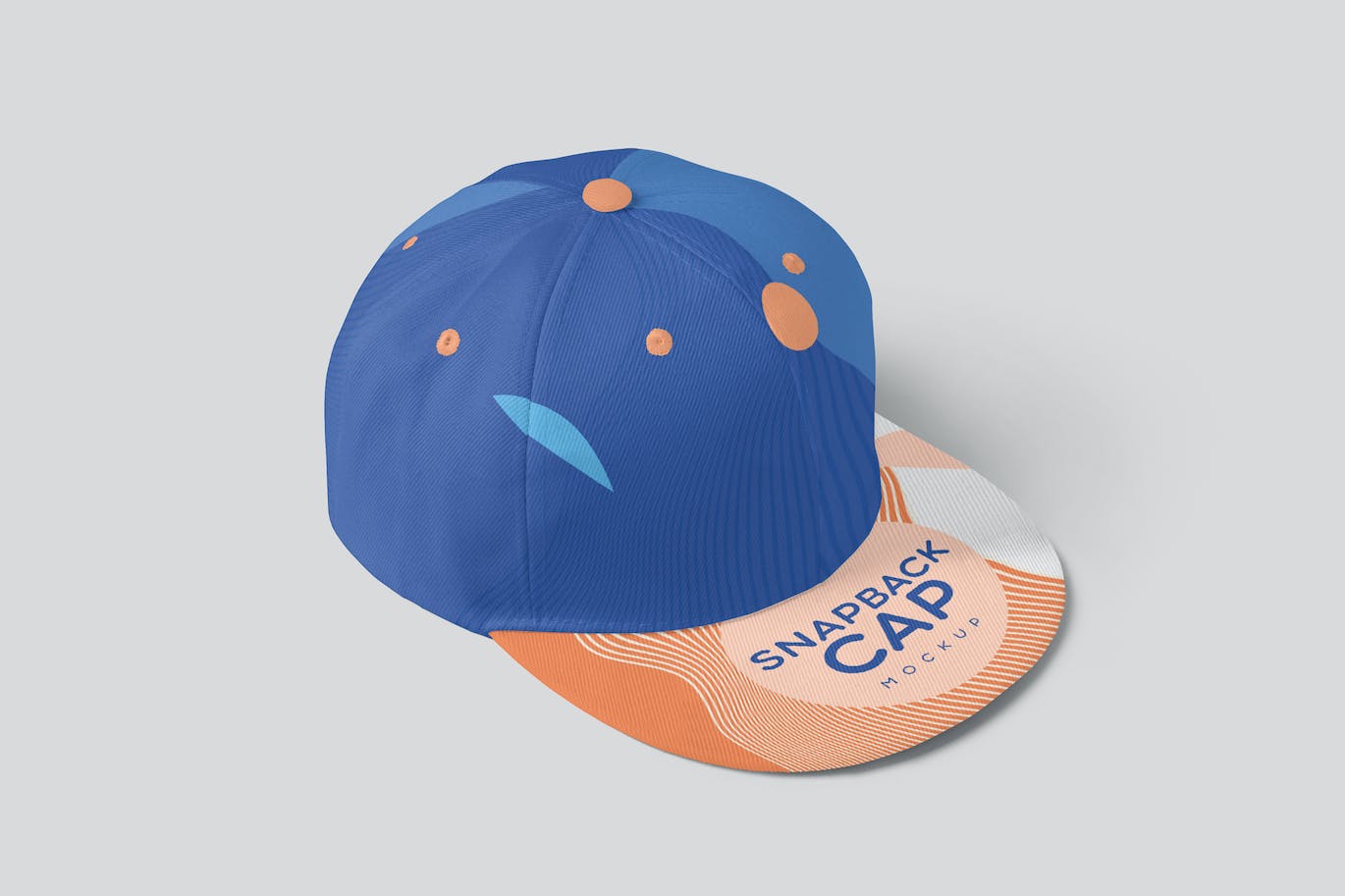 棒球帽运动品牌设计样机 Snapback Cap Mockups 样机素材 第2张