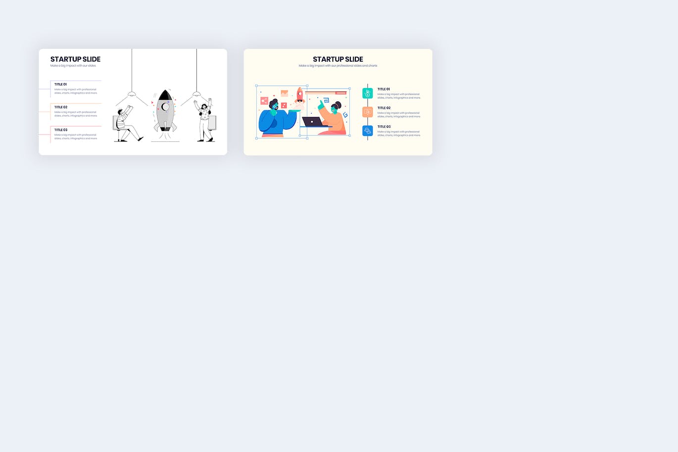 现代创业信息图表设计AI矢量模板 Business Startup Illustrator Infographics 幻灯图表 第4张