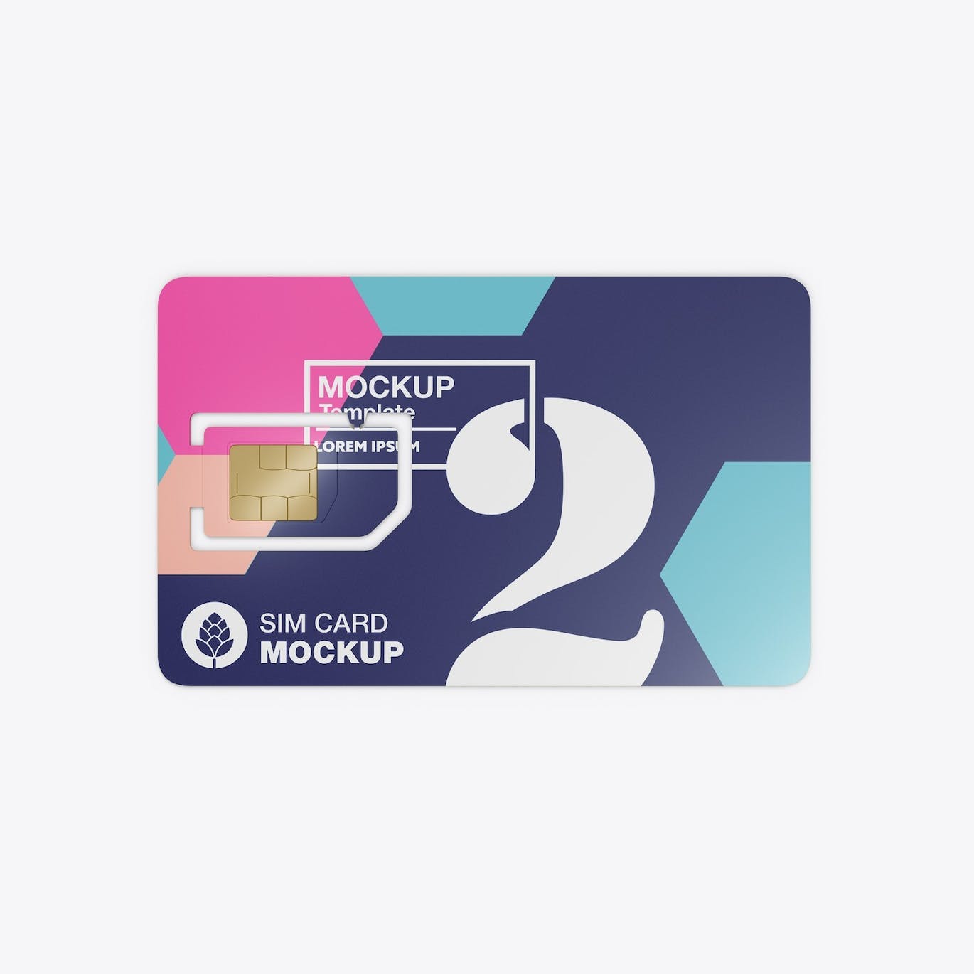 Sim手机卡品牌设计样机 Sim Card Mockup 样机素材 第7张