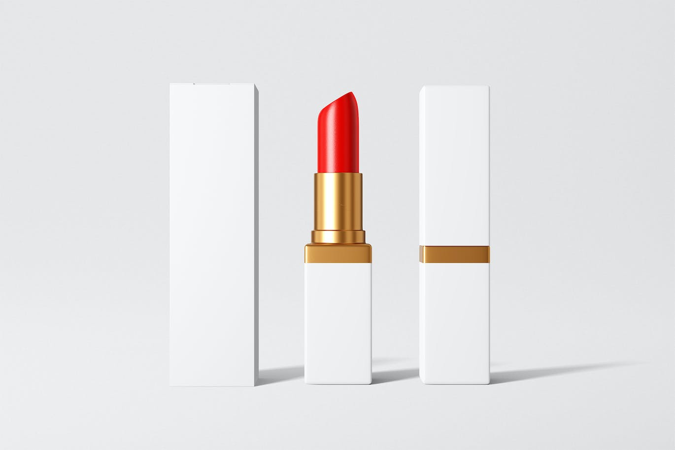 化妆品口红品牌包装设计样机 Lipstick Mockup 样机素材 第2张