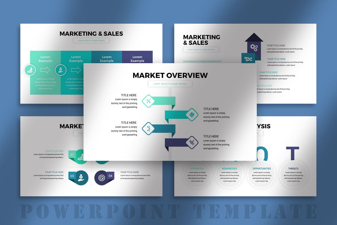 信息图表商业幻灯片演示PPT模板 Infographic Business PowerPoint Presentation 幻灯图表 第12张