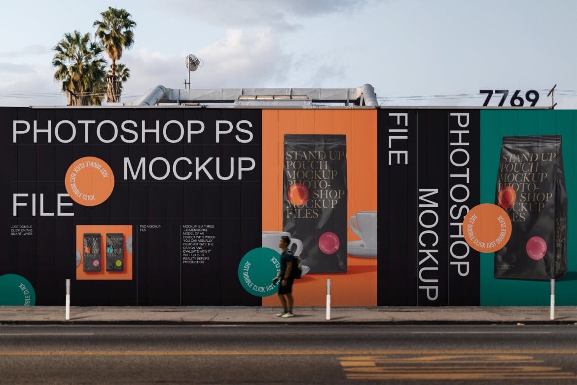 海报广告牌展示样机集 Street Billboard Mockup Set 样机素材 第3张