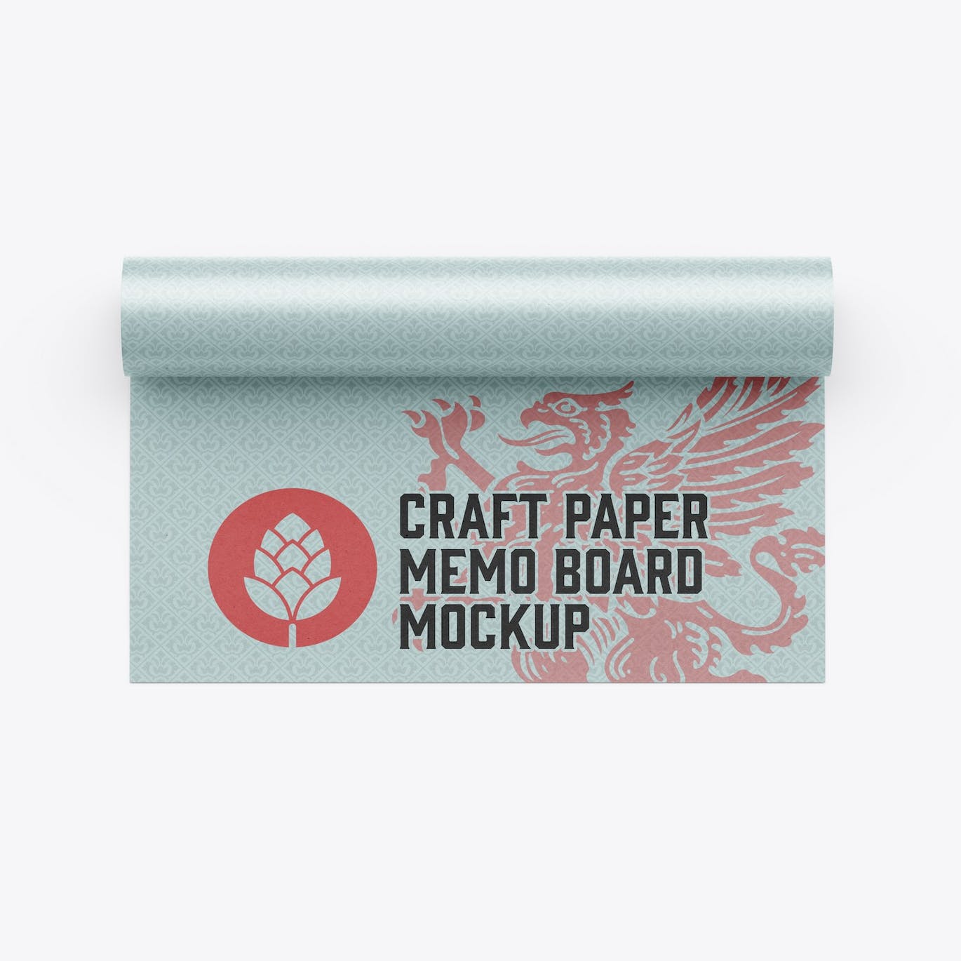 纸卷图案Logo设计样机 Paper Roll Mockup 样机素材 第10张
