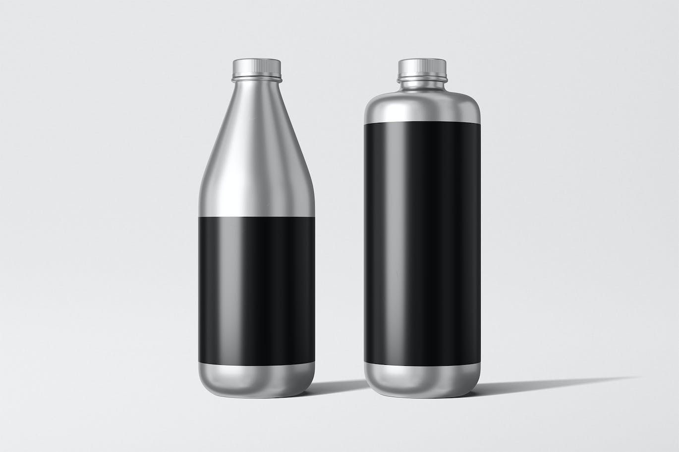 铝瓶饮水瓶包装设计样机 Aluminum Bottle Mockup 样机素材 第2张