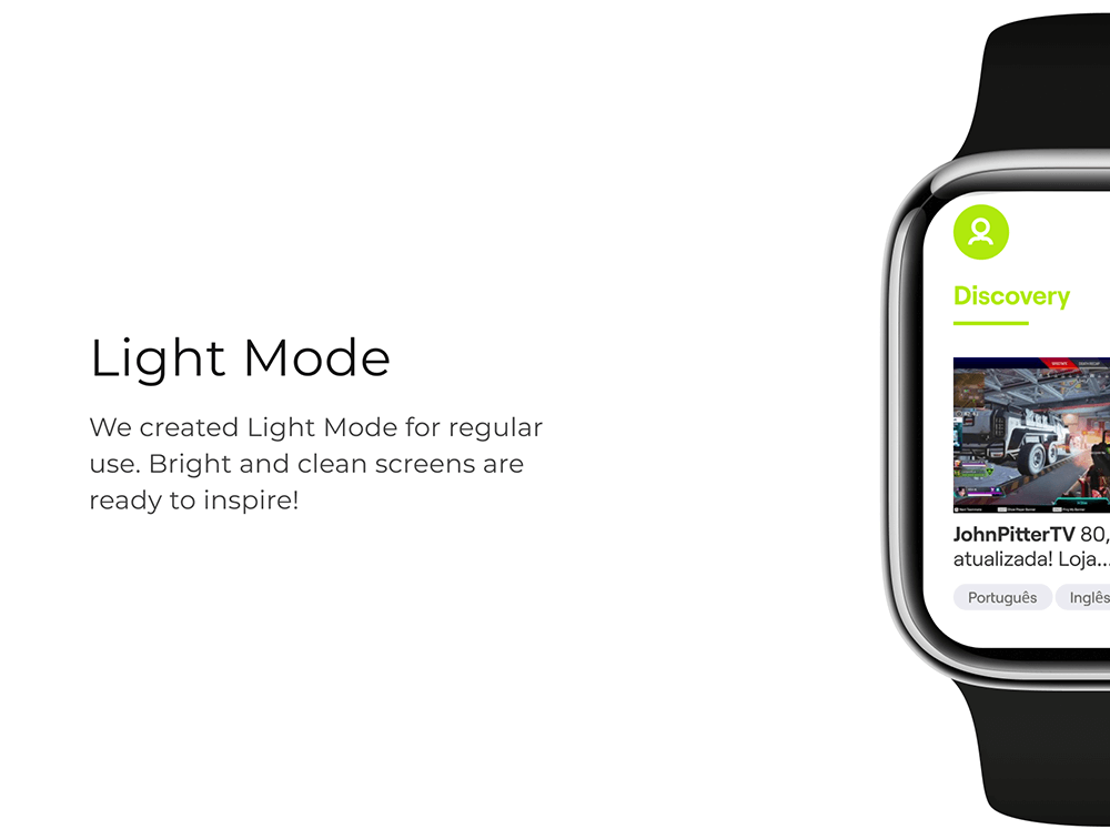 直播App手表UI界面设计WatchOS模板 APP UI 第5张