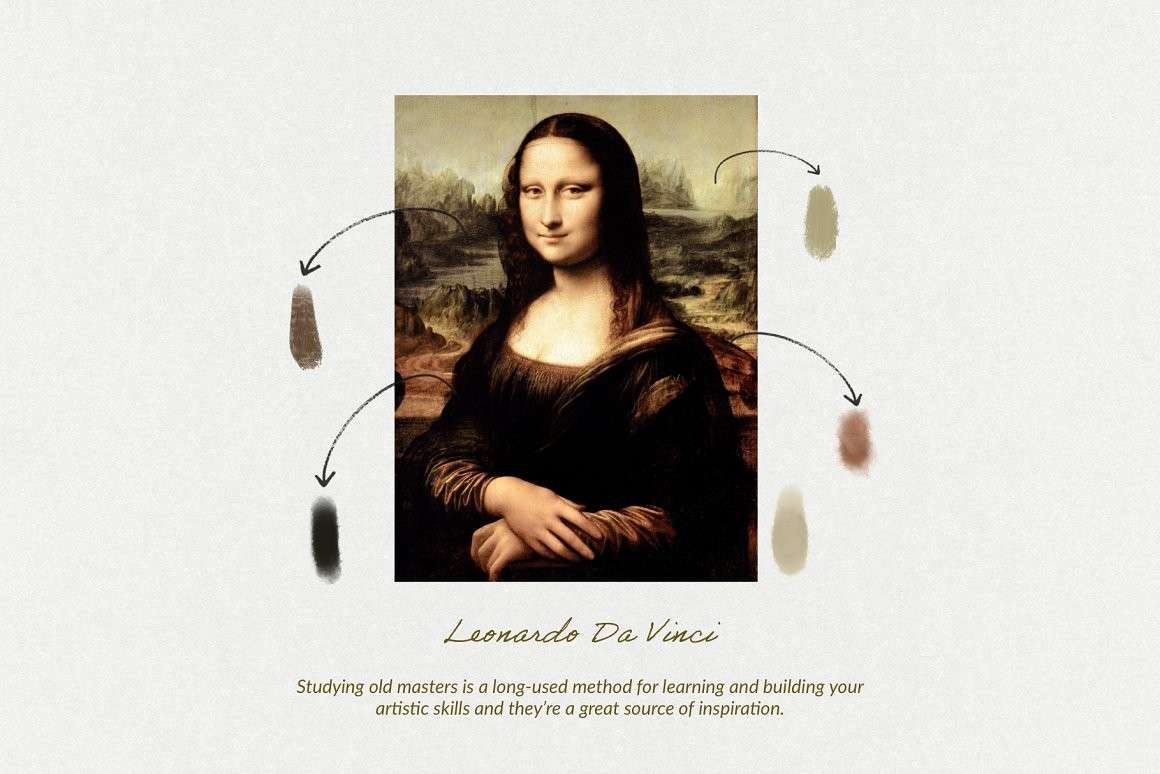 达芬奇（Da Vinci's）艺术油画Procreate笔刷 笔刷资源 第3张