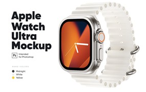 Apple Watch Ultra新款苹果手表样机 Apple Watch Ultra Mockup