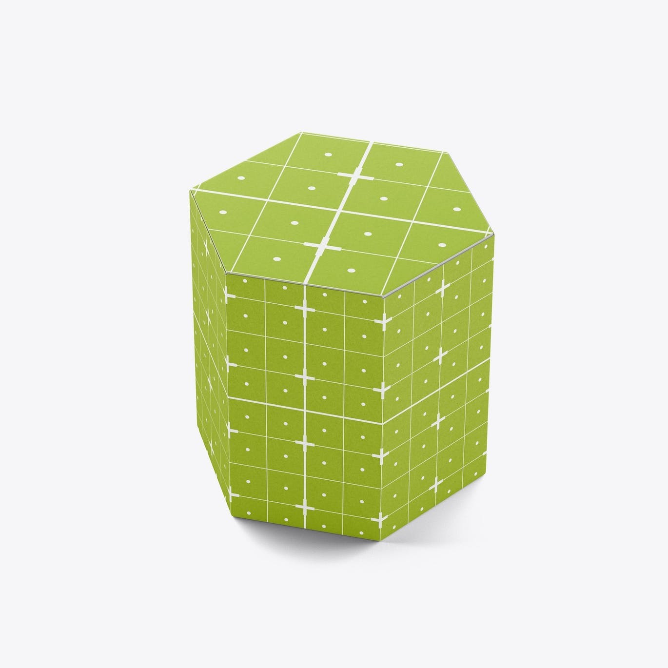 六边形长方体纸盒包装设计样机 Hexagonal Box Mockup 样机素材 第13张