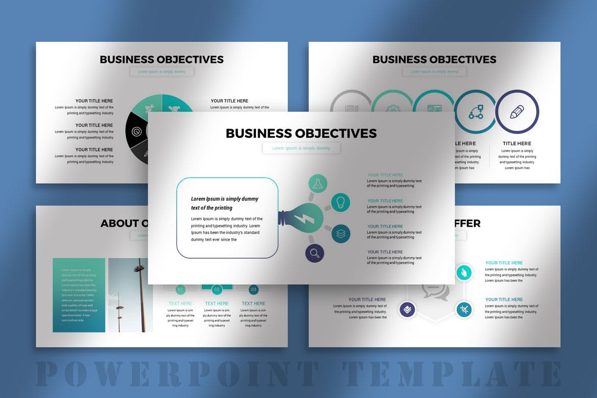 信息图表商业幻灯片演示PPT模板 Infographic Business PowerPoint Presentation 幻灯图表 第7张