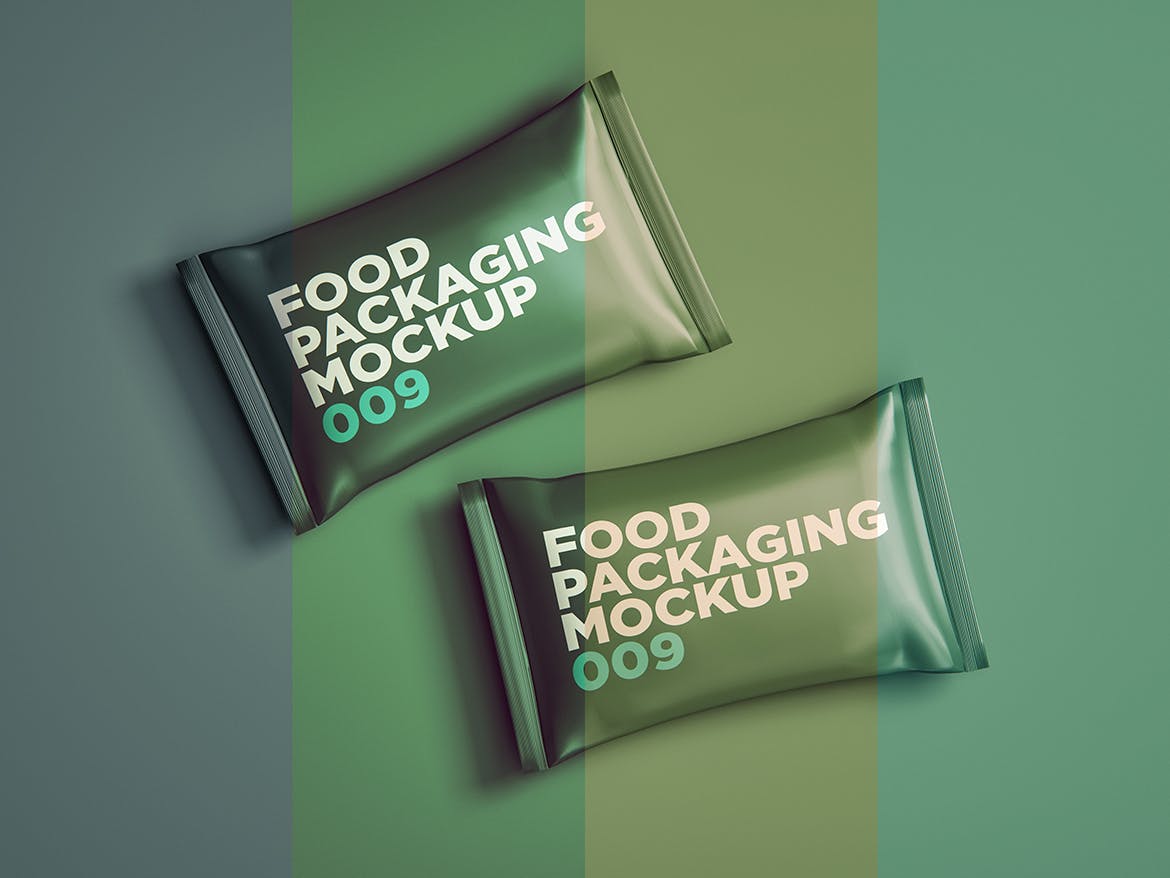 零食袋食品包装设计样机v9 Food Packaging Mockup 009 样机素材 第5张