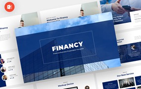 金融财务PPT模板 Financy – Financial Powerpoint Template