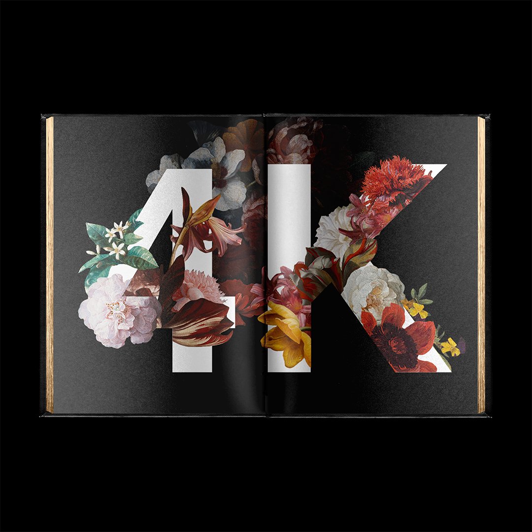 100多种复古花卉古典艺术品图像集合 Kurohana – Moody Florals Collection 图片素材 第2张
