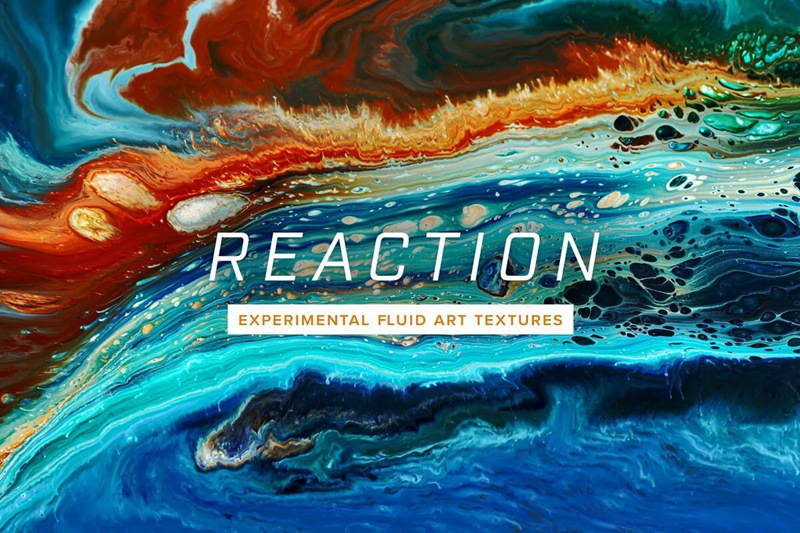 8K高分辨率动态有机液态流体抽象艺术纹理素材合辑 Reaction: 8K Fluid Art Textures 图片素材 第1张