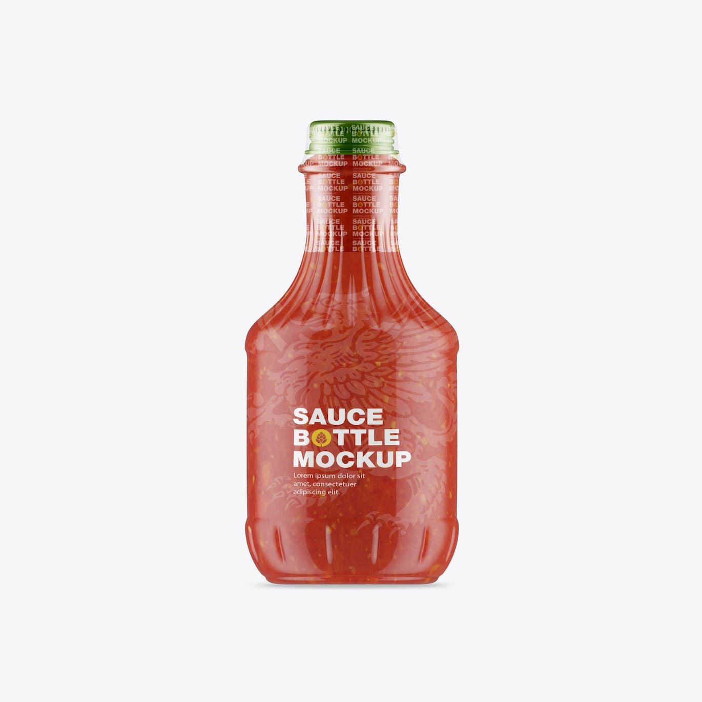酱油瓶包装设计样机 Sauce Bottle Mockup 样机素材 第4张