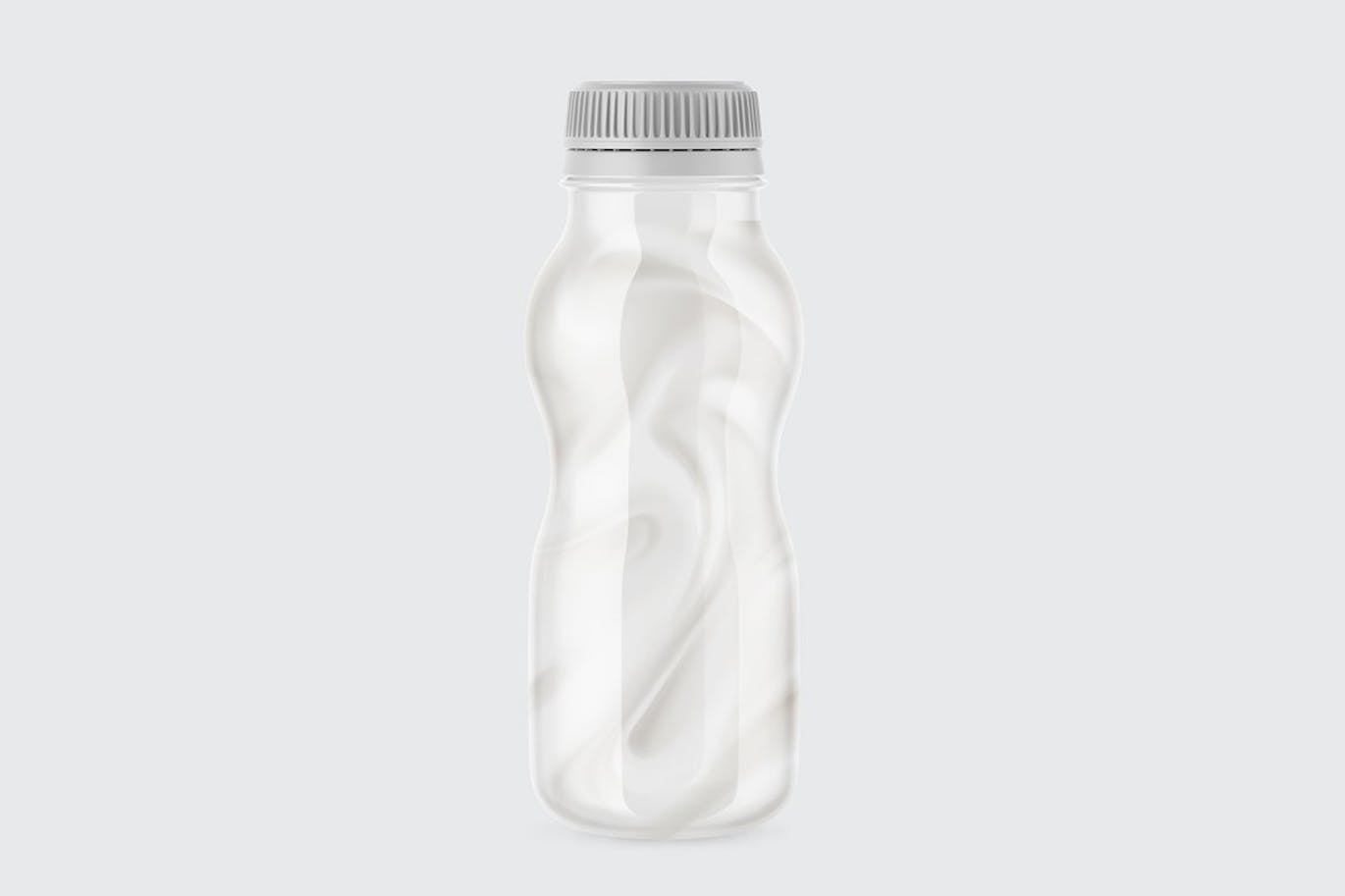 哑光酸奶瓶包装设计样机 Matte Yogurt Bottle Mockup 样机素材 第7张