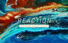 8K高分辨率动态有机液态流体抽象艺术纹理素材合辑 Reaction: 8K Fluid Art Textures