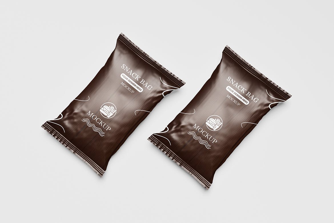 膨化食品零食包装设计样机 Snack Packaging Mockup 样机素材 第5张