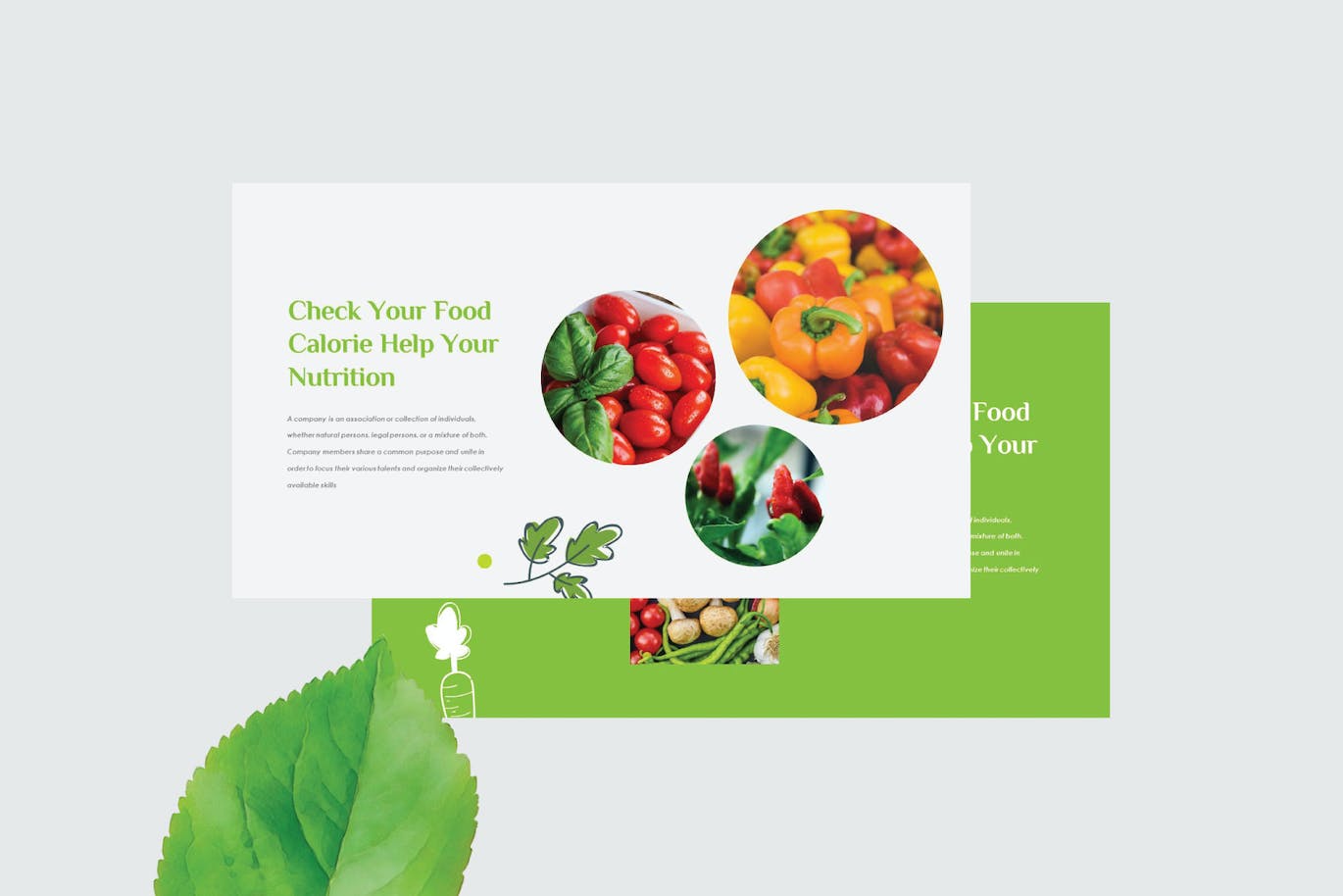 蔬菜农产品Google幻灯片设计模板 Vegetables – Google Slide Template 幻灯图表 第2张