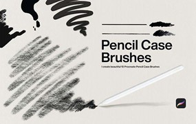 10个素描铅笔质感Procreate笔刷