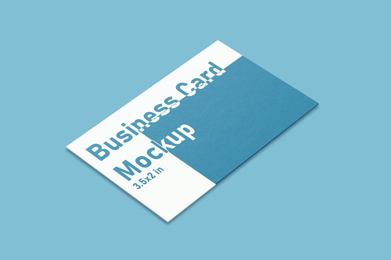 商业企业品牌展示名片样机素材 Business Card Mockups 样机素材 第1张