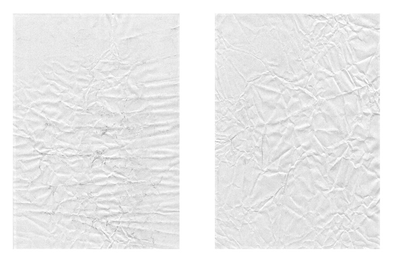 12张黑白皱纹纸背景纹理素材 Distressed & Wrinkled Paper Vol. 2 图片素材 第6张