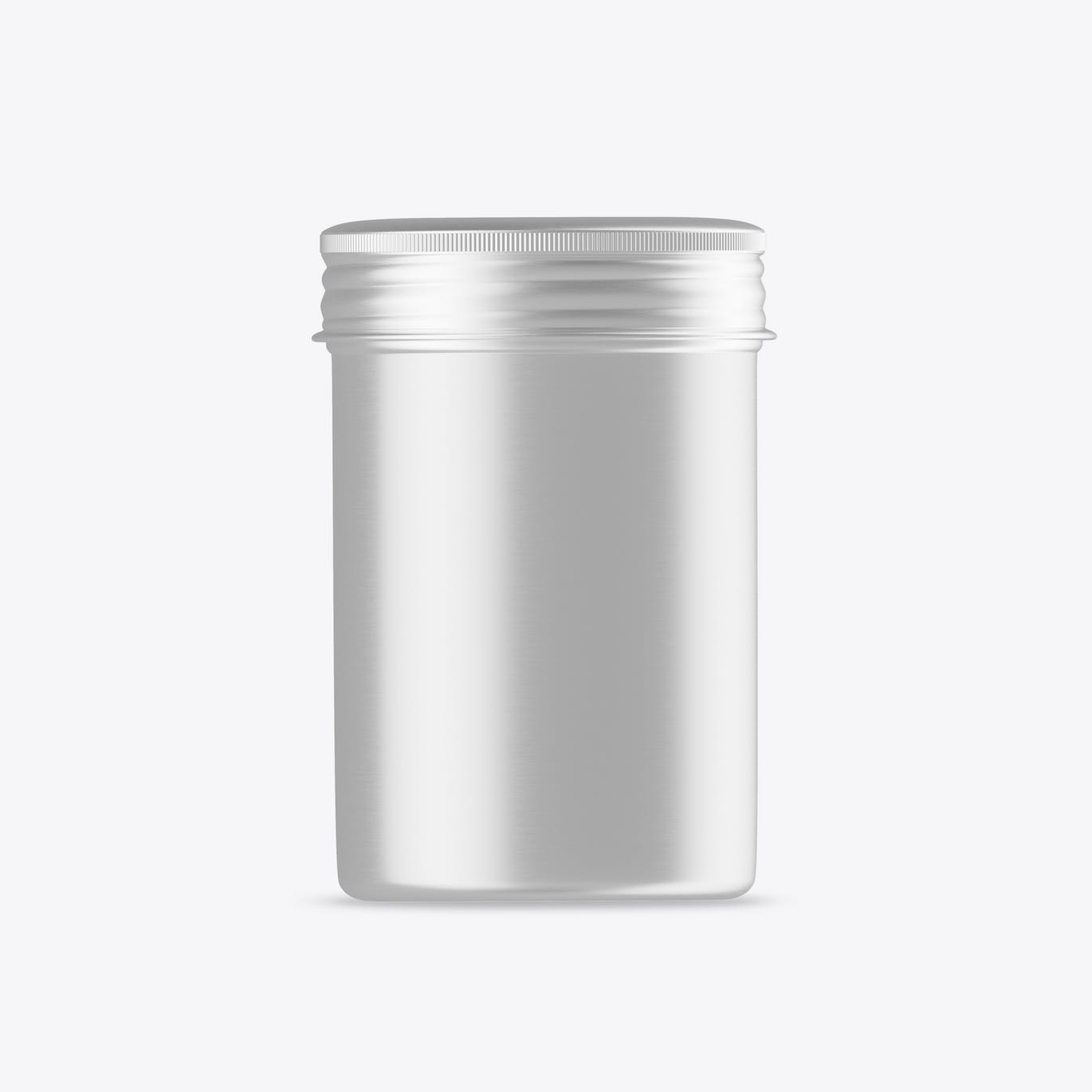 茶叶罐锡罐包装设计样机 Colored Tin Mockup 样机素材 第2张
